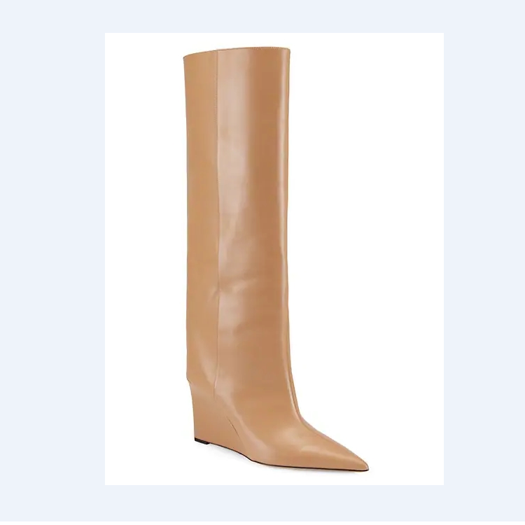 Women's High Heel Pointed Toe High Shaft Fashion Boots - Style e.html - Image 2