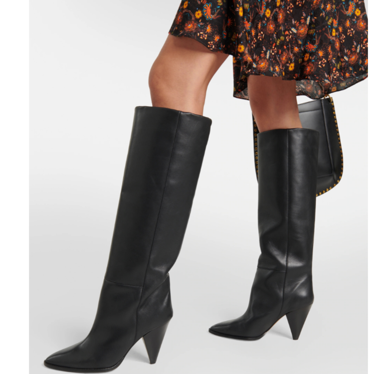 Women's High Heel Pointed Toe High Shaft Fashion Boots - Style q.html